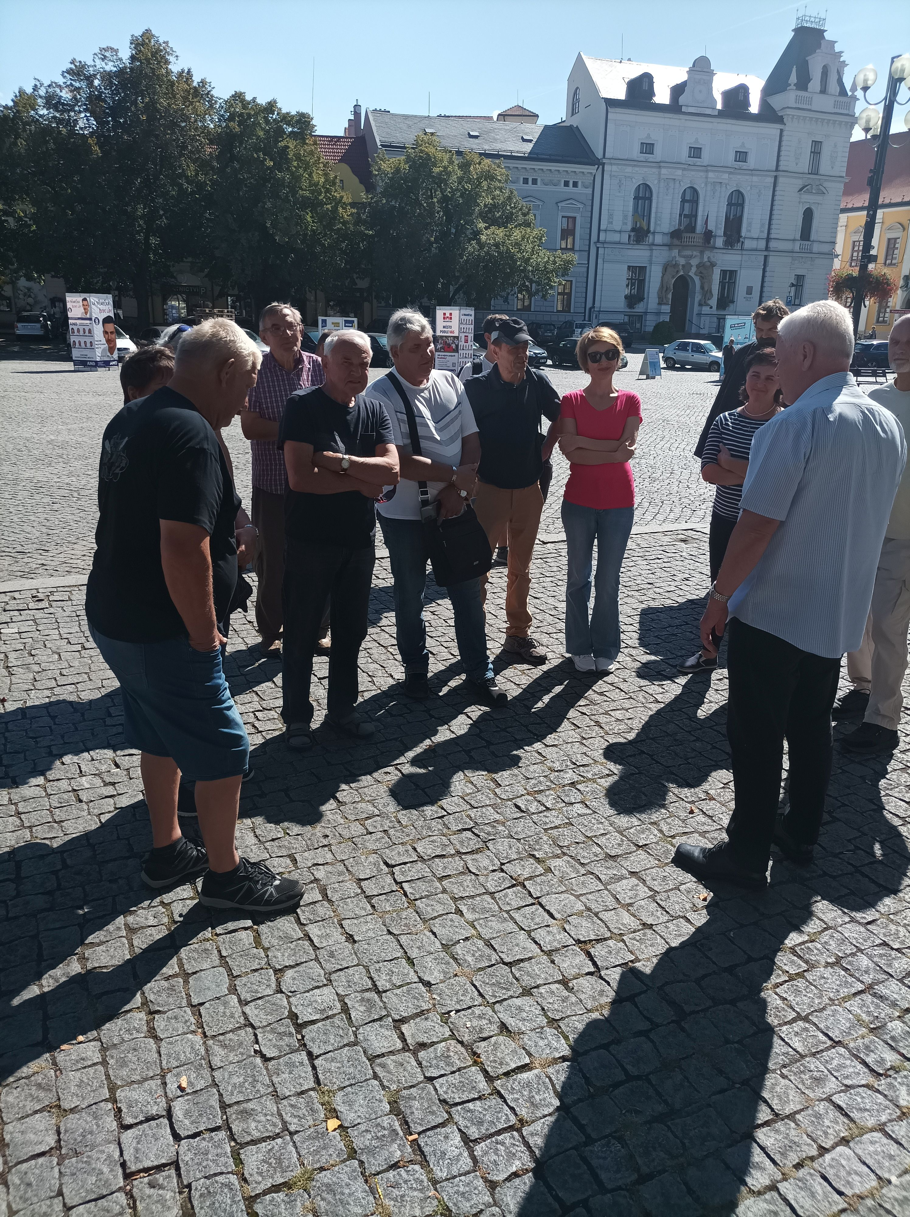 Setkání s kandidátem na prezidenta ČR s Josefem Skálou v Chotěboři